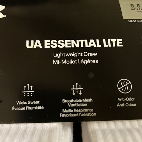 New 6 Under Armour Mens Socks - Picture 4 of 14